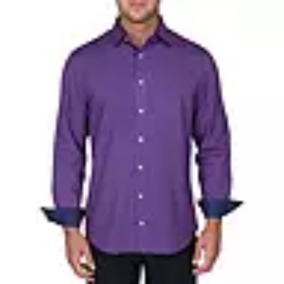 Nick Graham Men's Long Sleeve Performance Woven Shirt NWT - Small - Picture 1 of 5